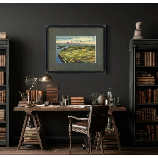Portland Columbia Airport Portland Oregon — vintage wall art by Bella Frye