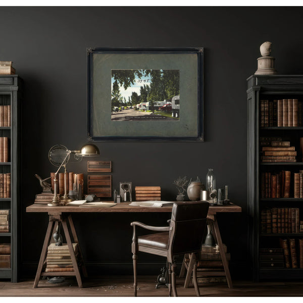 Portland Trailer Court On Us 99 Portland Ore — vintage wall art by Bella Frye
