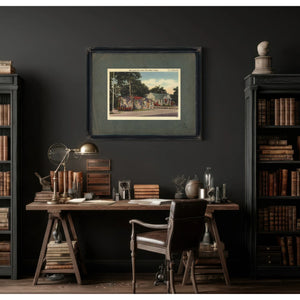 Mill Creek Auto Court The Dalles Oregon — vintage wall art by Bella Frye