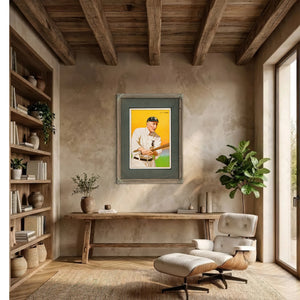 T227 Miners Extra Ty Cobb 8cccb — Framed Wall Art Room View | Bella Frye