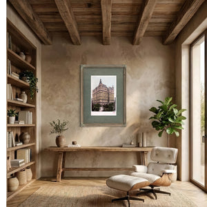 The Ansonia Gilded Age Monument to Manhattan Grandeur — Framed Wall Art Room View | Bella Frye