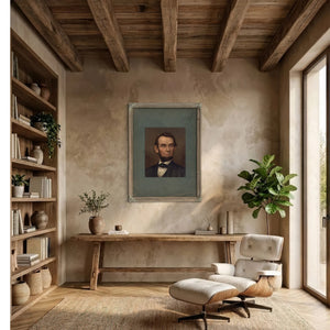 Abraham Lincoln 1877 1 — Framed Wall Art Room View | Bella Frye