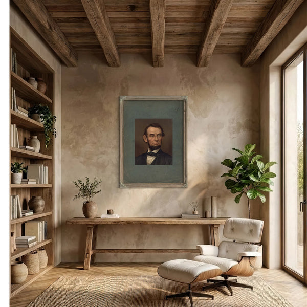 Abraham Lincoln 1877 1 — Framed Wall Art Room View | Bella Frye