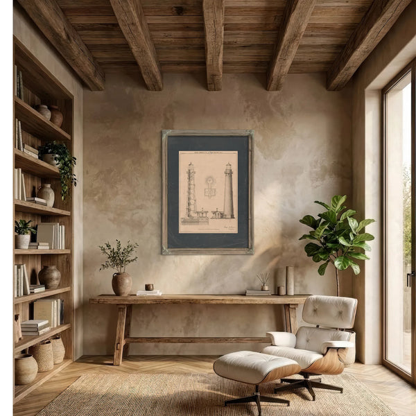 Sand Island Light Station Blueprint 8th District Sentinel