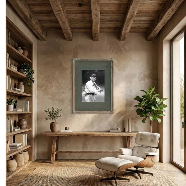 Shoeless Joe Jackson by Conlon 1913 Crop 31b4d2 — Framed Wall Art Room View | Bella Frye