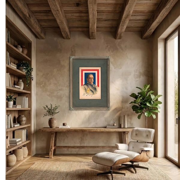 Od Times William H Taft 198 — Framed Wall Art Room View | Bella Frye