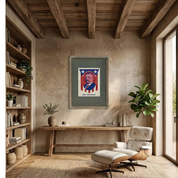 Our President 2th Century — Framed Wall Art Room View | Bella Frye