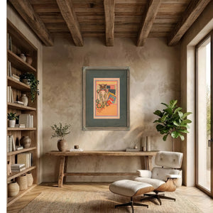 Spanish American Soldiers and Flags 1898 — Framed Wall Art Room View | Bella Frye