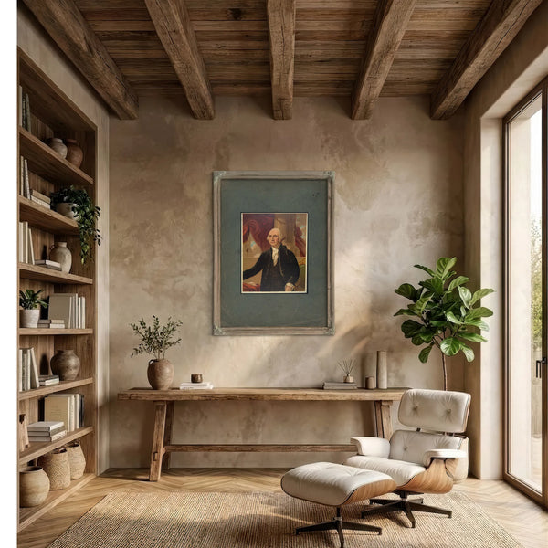 George Washington 1876 — Framed Wall Art Room View | Bella Frye