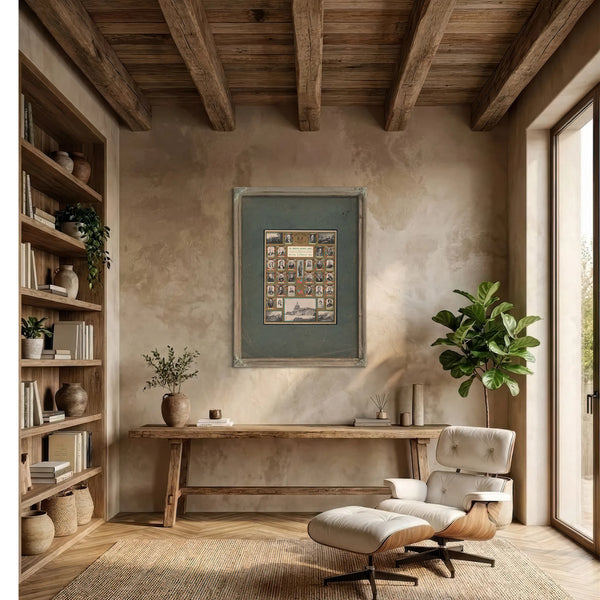 The American National Chart 199 — Framed Wall Art Room View | Bella Frye