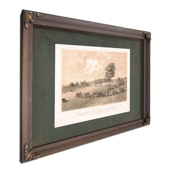 Farmington Miss May 1862 1862 — Bourbon Framed Canvas Print | Bella Frye