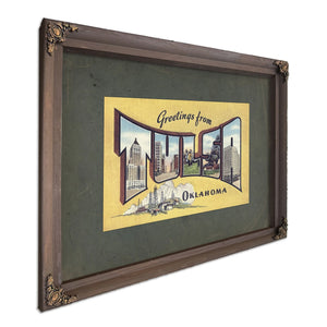 Oklahoma Tulsa — Bourbon Framed Canvas Print | Bella Frye