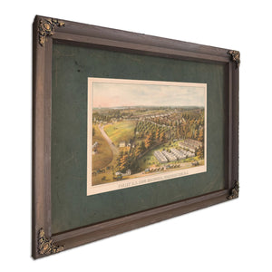Finley Us General Hospital Washington Dc 1864 — Bourbon Framed Canvas Print | Bella Frye