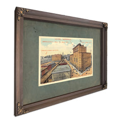 The Imperials Last View Manhattans Forgotten Broadway — Bourbon Framed Canvas Print | Bella Frye