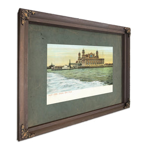 The Gateway of Forgotten Names — Bourbon Framed Canvas Print | Bella Frye