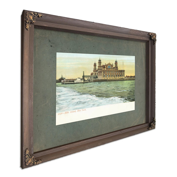 The Gateway of Forgotten Names — Bourbon Framed Canvas Print | Bella Frye