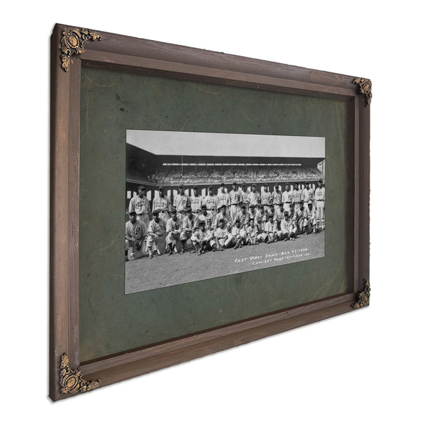 Negro League All Star Game 351e5 2 — Bourbon Framed Canvas Print | Bella Frye