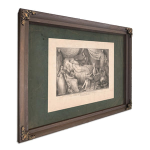 Death of Washington Dec 14 Ad 1799 1841 — Bourbon Framed Canvas Print | Bella Frye