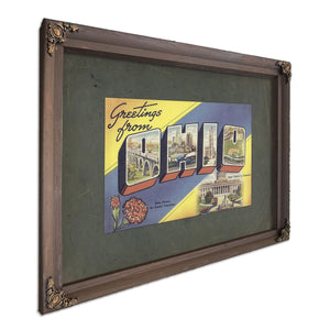 Ohio — Bourbon Framed Canvas Print | Bella Frye
