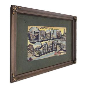 Arizona Grand Canyon — Bourbon Framed Canvas Print | Bella Frye