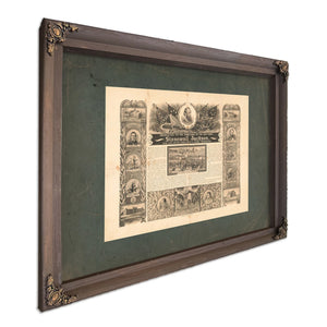 Dedicated to the Survivors of the Lost Cause Stonewall Jackson His Life in P — Bourbon Framed Canvas Print | Bella Frye