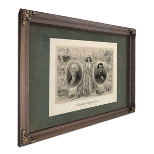 Columbias Noblest Sons 1865 — Bourbon Framed Canvas Print | Bella Frye