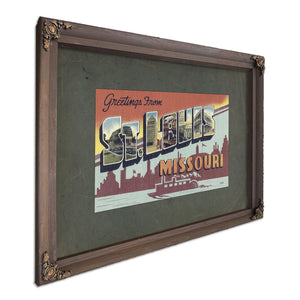 Missouri St Louis — Bourbon Framed Canvas Print | Bella Frye