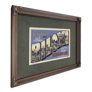 Mississippi Biloxi — Bourbon Framed Canvas Print | Bella Frye
