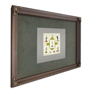 Souvenir Square Usa 1912 Ch 185475 2 2 — Bourbon Framed Canvas Print | Bella Frye