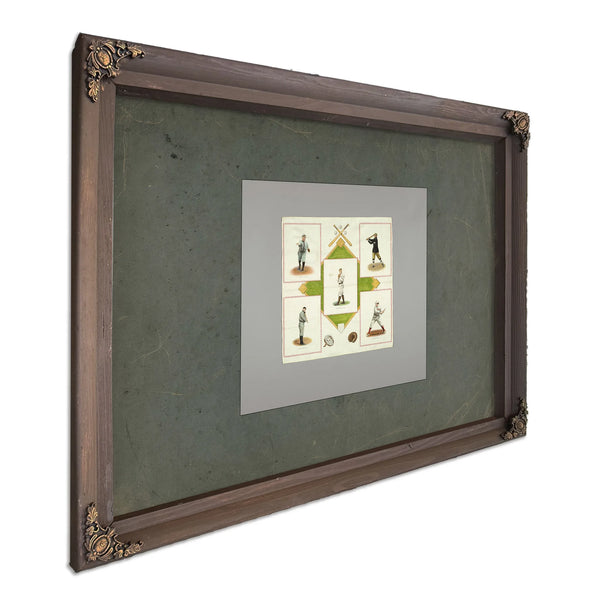 Souvenir Square Usa 1912 Ch 185475 2 2 — Bourbon Framed Canvas Print | Bella Frye
