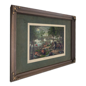 Battle of Chancellorsville 189 — Bourbon Framed Canvas Print | Bella Frye