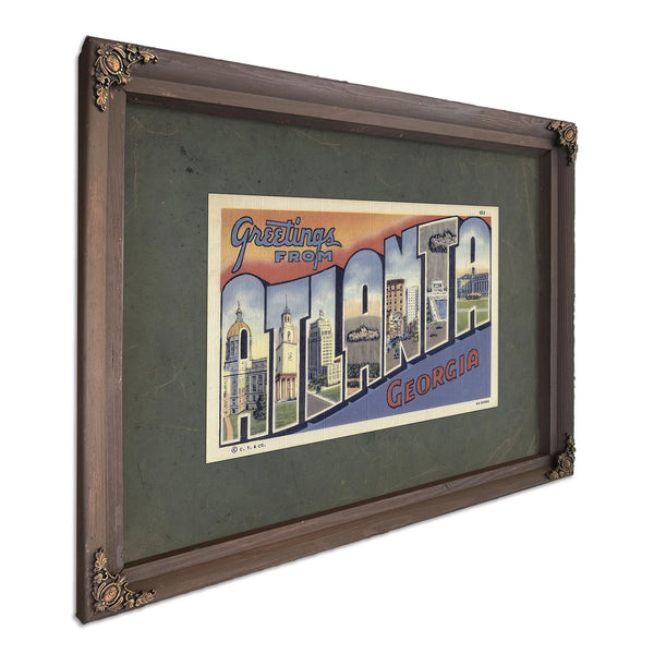 Georgia Atlanta — Bourbon Framed Canvas Print | Bella Frye