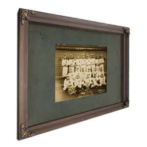 Detroit Tigers Champions of the American League in — Bourbon Framed Canvas Print | Bella Frye