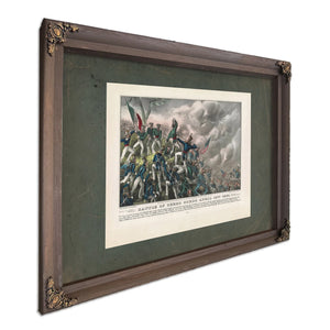 Battle of Cerro Cordo April 18th 1847 1847 — Bourbon Framed Canvas Print | Bella Frye
