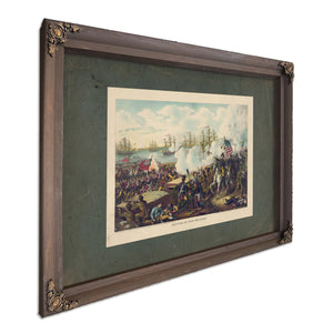 Battle of New Orleans 189 — Bourbon Framed Canvas Print | Bella Frye