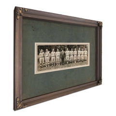 Joe Jackson Fort Porter — Bourbon Framed Canvas Print | Bella Frye