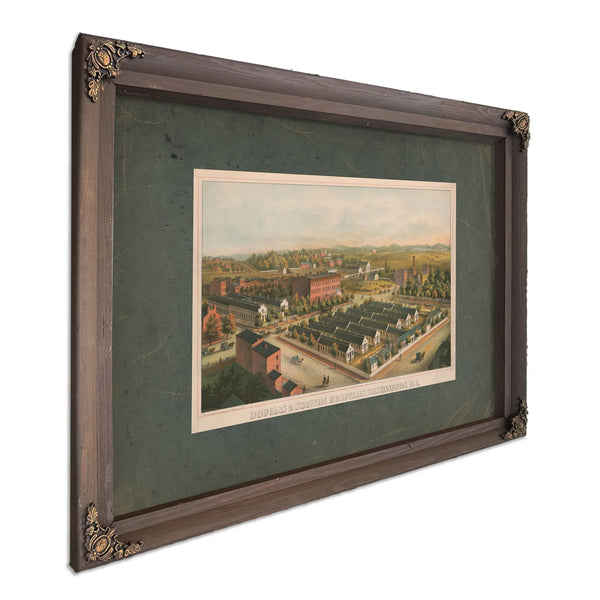 Douglas Stanton Hospitals Washingtondc 1864 — Bourbon Framed Canvas Print | Bella Frye