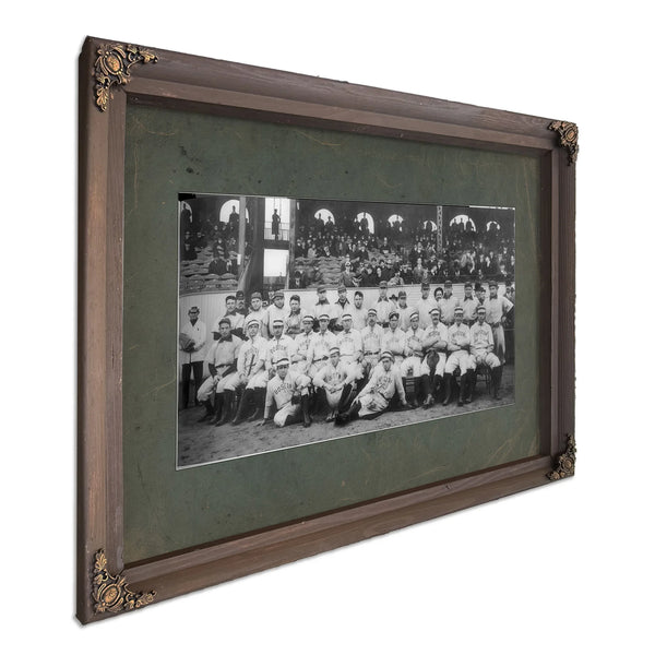 World Series Boston Americans B9d3 — Bourbon Framed Canvas Print | Bella Frye