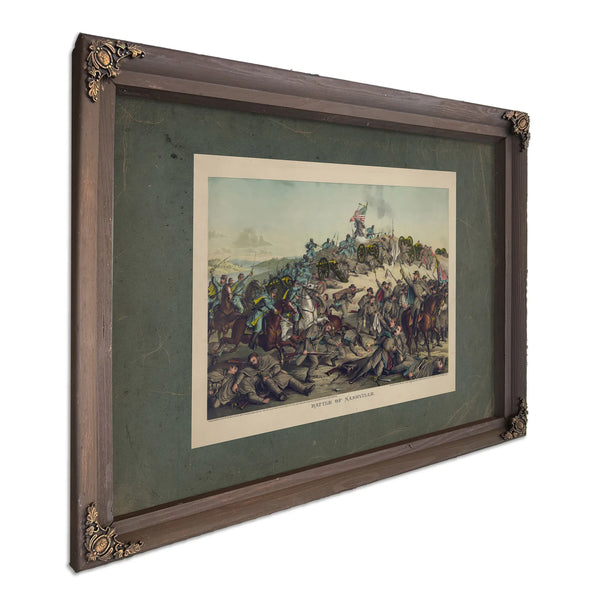 Battle of Nashville 1891 — Bourbon Framed Canvas Print | Bella Frye