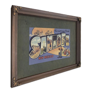 New Mexico Santa Fe — Bourbon Framed Canvas Print | Bella Frye