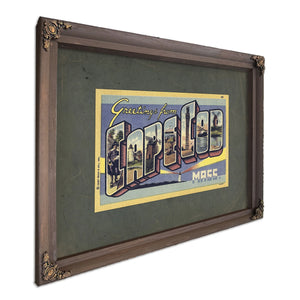 Massachusetts Cape Cod — Bourbon Framed Canvas Print | Bella Frye