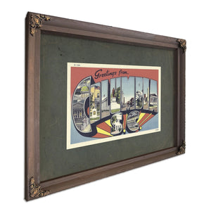 South Carolina Columbia — Bourbon Framed Canvas Print | Bella Frye