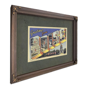 Idaho Boise — Bourbon Framed Canvas Print | Bella Frye