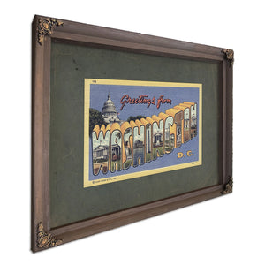 Washington Dc — Bourbon Framed Canvas Print | Bella Frye