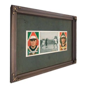 Walter Johnsonchas E Street Washington Nationals New York Highlanders Baseball — Bourbon Framed Canvas Print | Bella Frye
