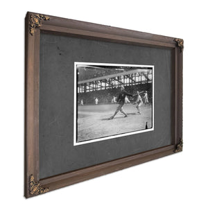 Christy Mathewson New York Nl Baseball 5 — Bourbon Framed Canvas Print | Bella Frye
