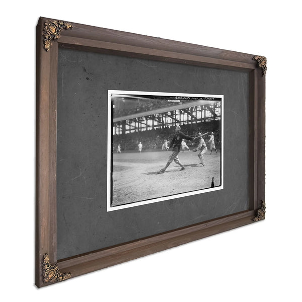 Christy Mathewson New York Nl Baseball 5 — Bourbon Framed Canvas Print | Bella Frye