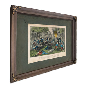 Battle of Bull Run Va July 21st 1861 1861 — Bourbon Framed Canvas Print | Bella Frye