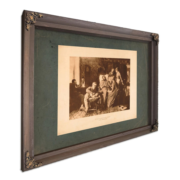 in the Hands of the Enemy After Gettysburg 189 — Bourbon Framed Canvas Print | Bella Frye