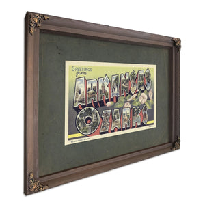 Arkansas Ozarks — Bourbon Framed Canvas Print | Bella Frye